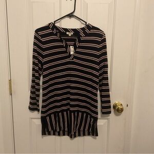 Talbots Striked Top NWT